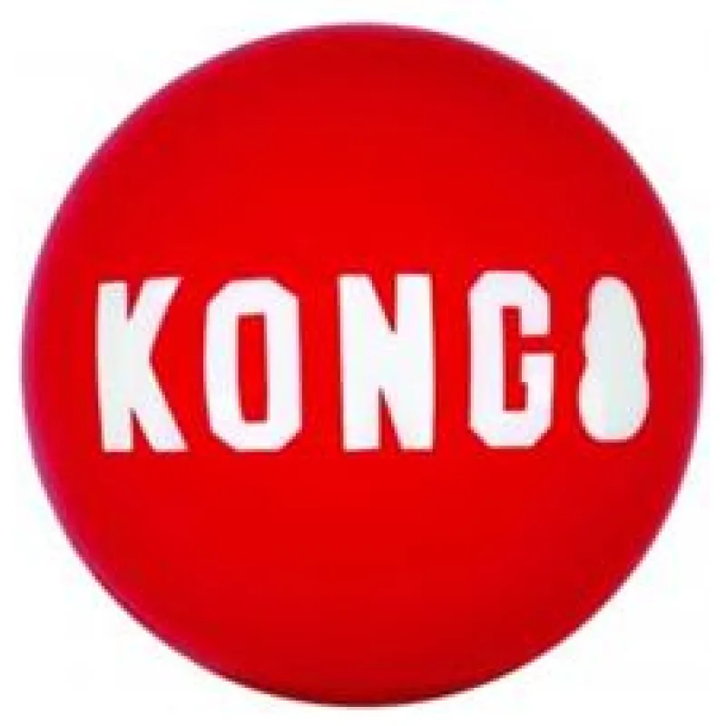 Hračka guma Signature míč 2ks KONG M