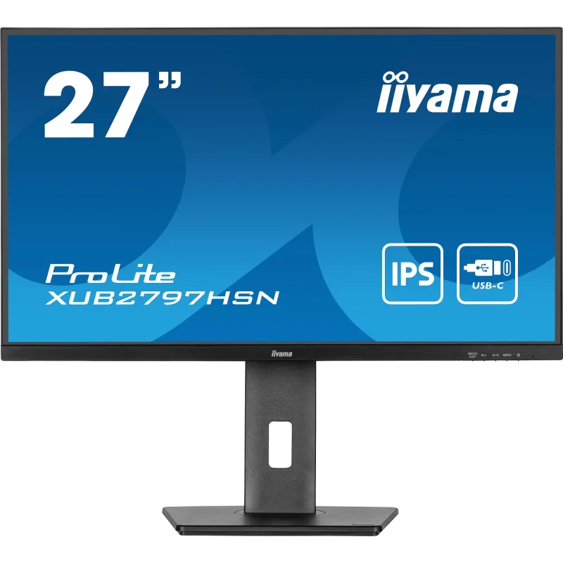 iiyama ProLite/ XUB2797HSN-B2/ 27"/ IPS/ FHD/ 100Hz/ 1ms/ Black/ 3R…