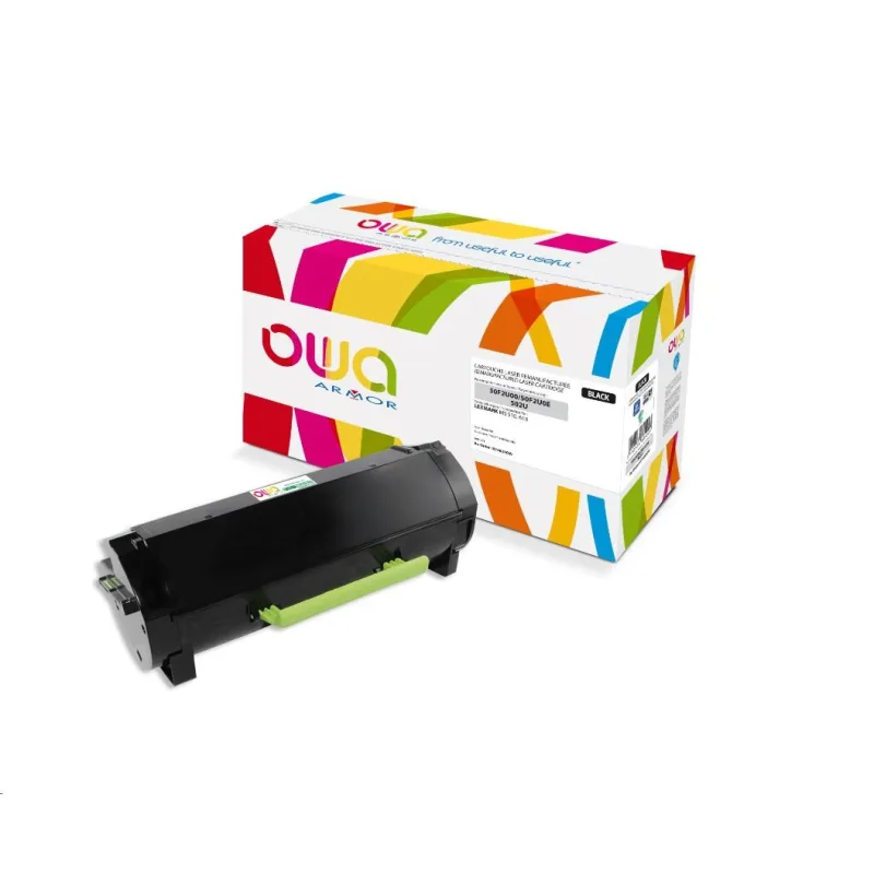 OWA Armor toner pre LEXMARK MS510, 610, 20000 strán, 50F2U00, čierna…