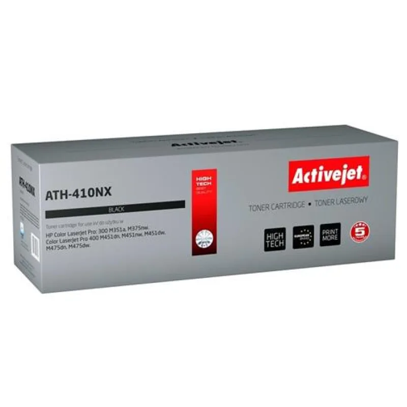 ActiveJet toner ATH-410NX náhrada za HP 305X (CE410X), black, 4000 str…