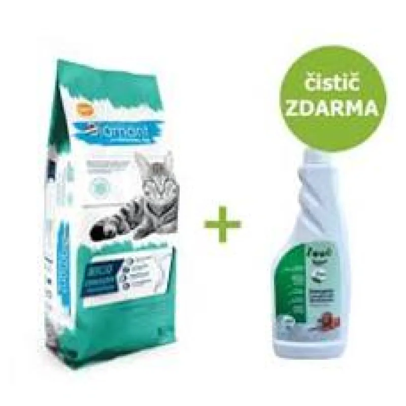 Diamant Cat Micio Sterilised Modrá ryba 15 kg + čistič ZDARMA