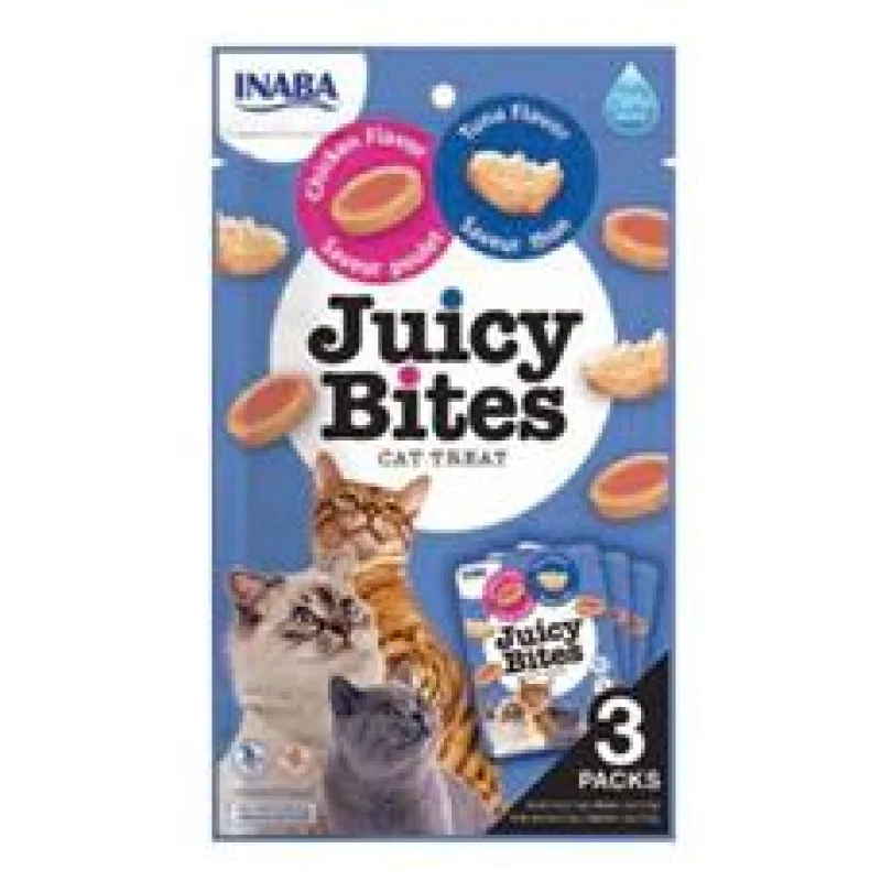 Churu Cat Juicy Bites Chicken&Tuna Flavor 3x11,3g