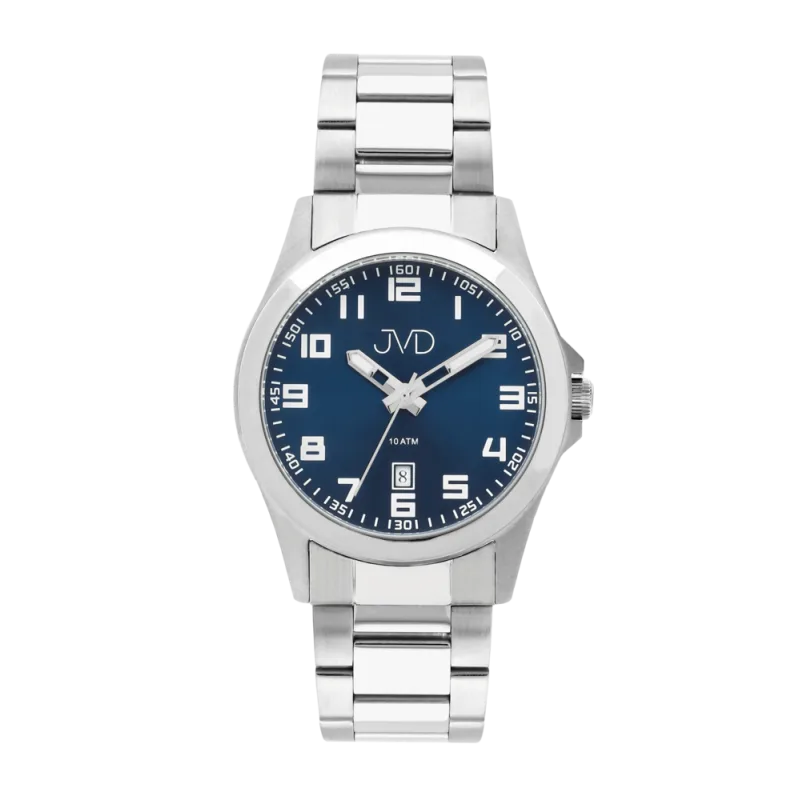 JVD Vodotěsné náramkové pánské hodinky JVD steel J1041.21 - 10ATM