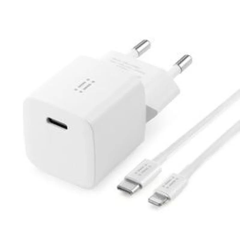 Aiino Mav 20W GaN USB-C wall charger + Lightning/USB-C cable AIWCH20WLNV2