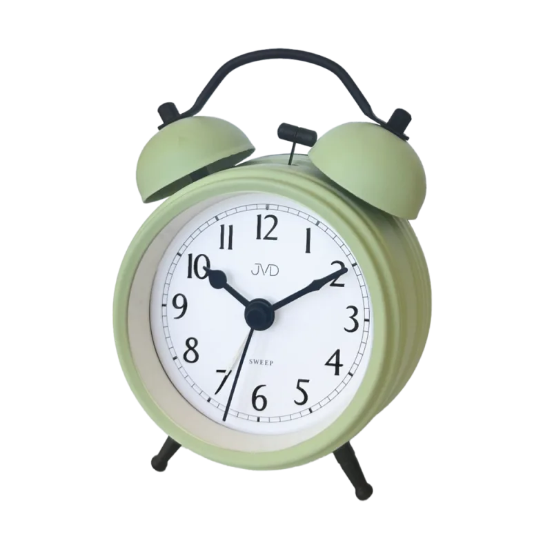 JVD Ručkový netikající budík JVD SRP2218.1 s mechanickým zvoněním