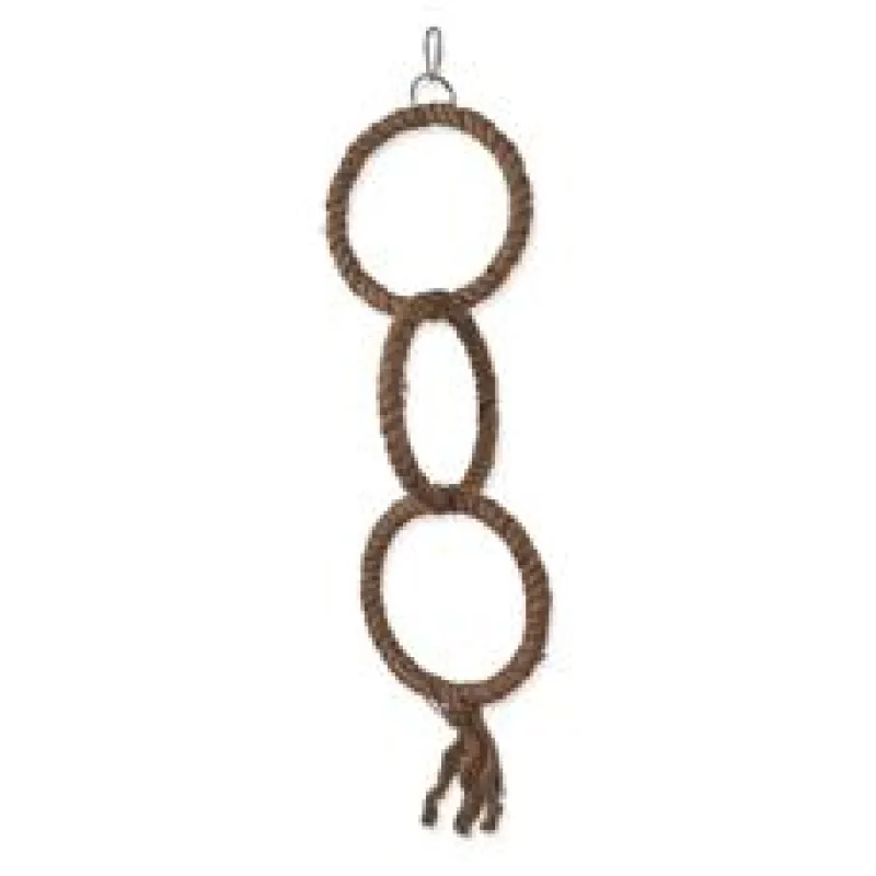 Hračka EPIC PET závěsná - lanové kruhy 50cm 1 ks