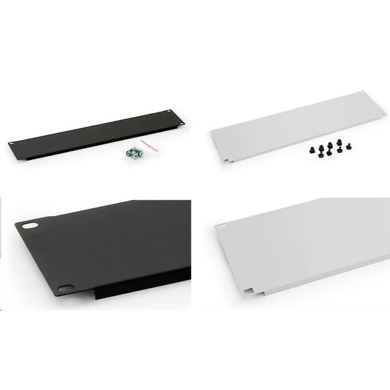 Zástrčka TRITON 2U (výška 9, 0 cm), sivá RAC-ZP-X02-A1