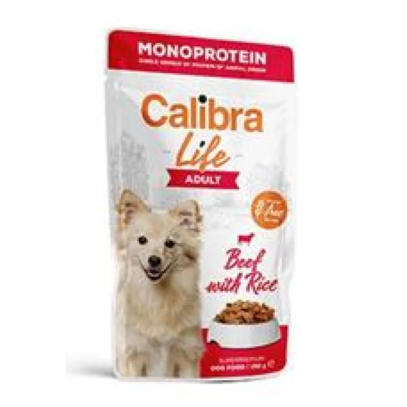 Calibra Dog Life kapsa Adult Beef 150g