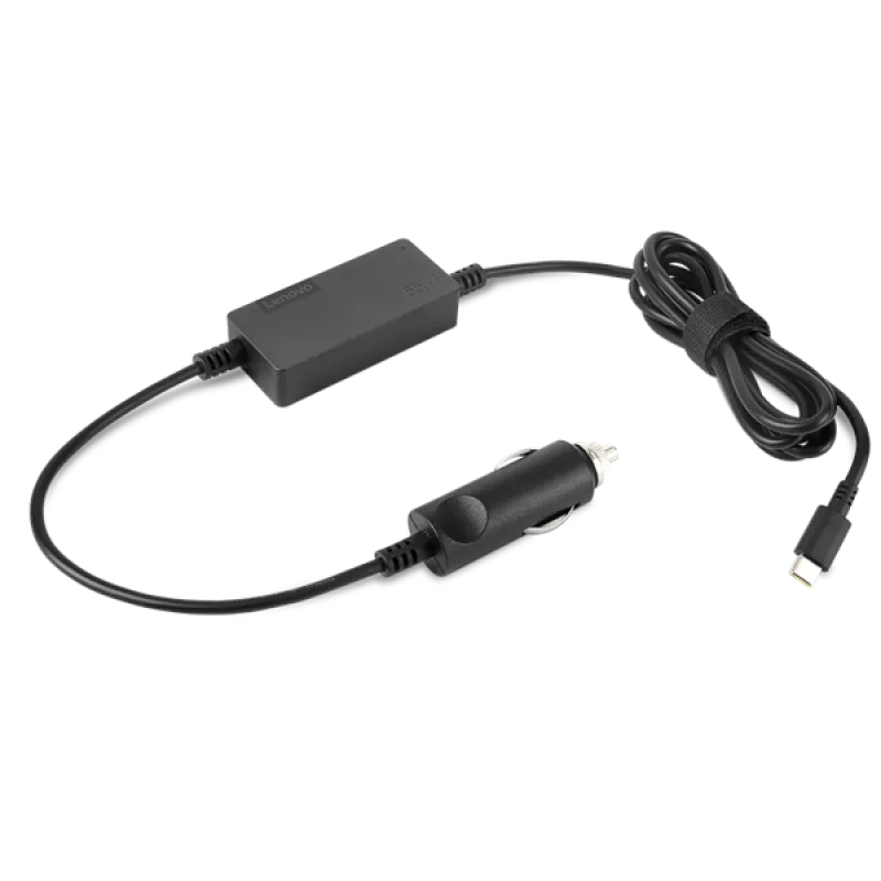 Lenovo 65W USB-C DC Travel Adapter 12/24V 40AK0065WW