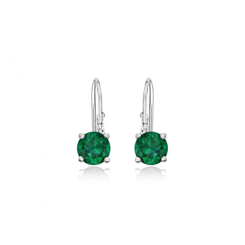 JVD Dámské stříbrné klasické náušnice se zirkony ryz. 925/1000 SVLE0620XH2Z100