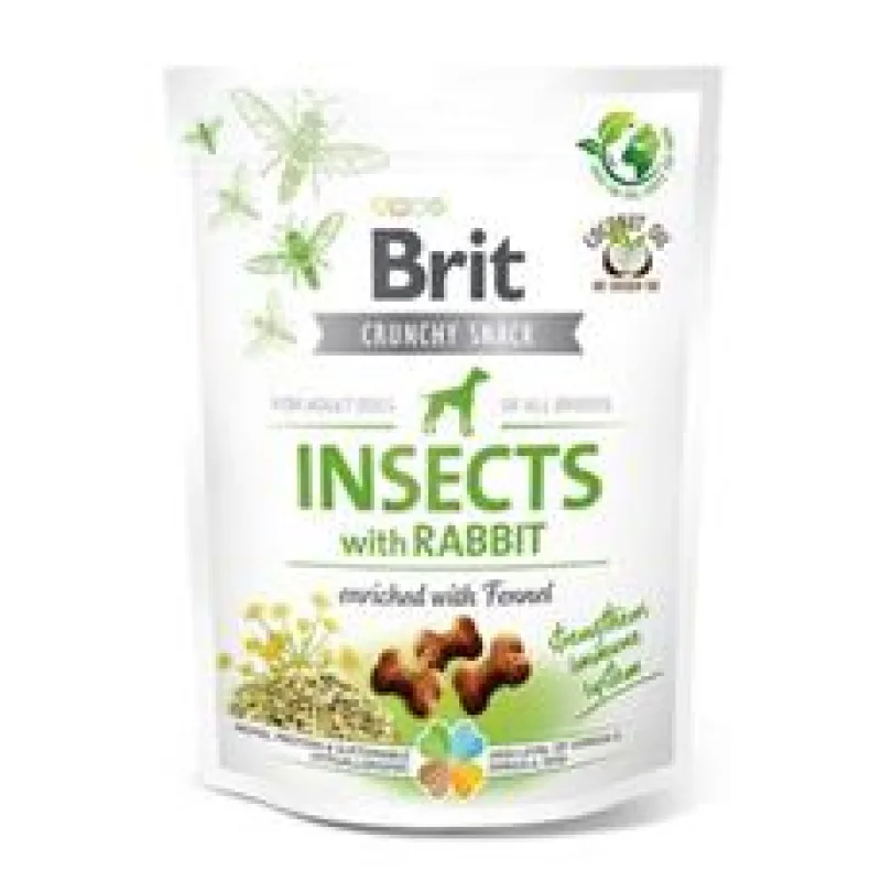 Brit Care Dog Crunchy Crack. Insec. Rabbit Fennel 200 g