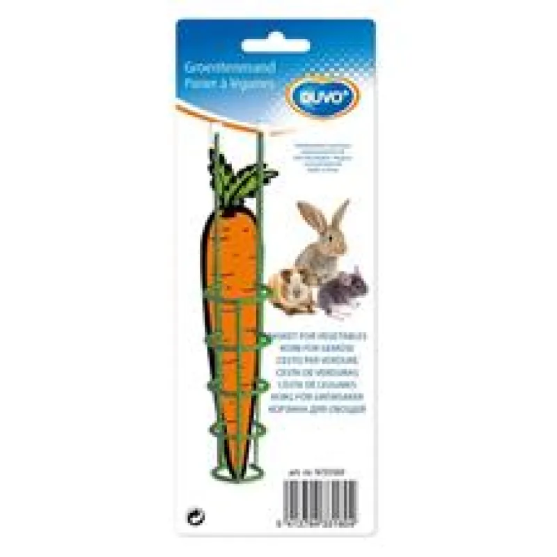 Držák kov na mrkev Duvo+ 17x3,5x4cm 1 ks
