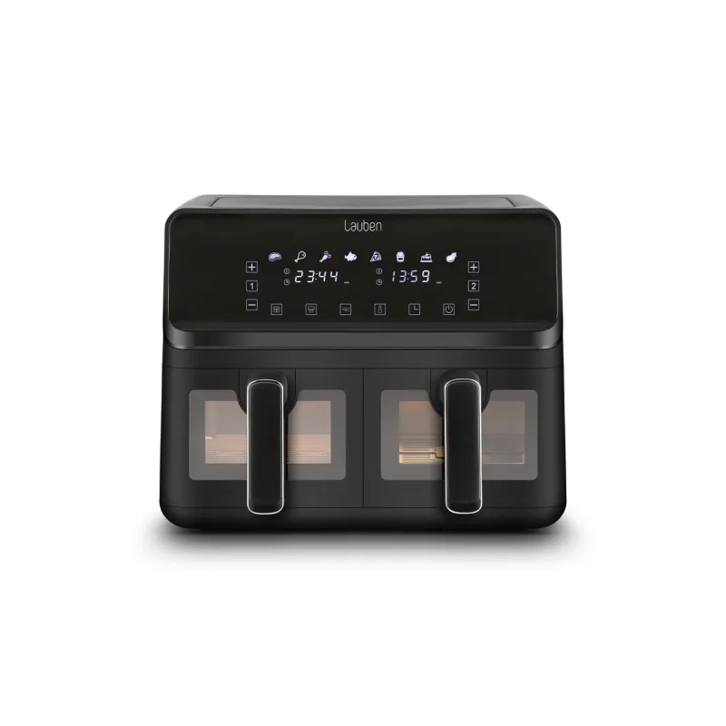 Lauben DualZone® Air Fryer 8000BC LBAFMDZAF80BA