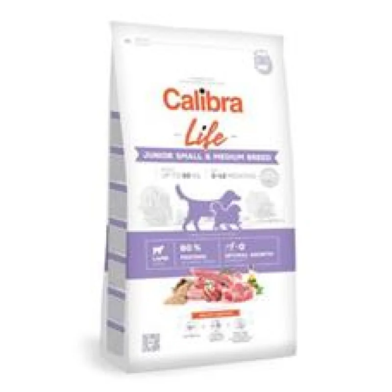 Calibra Dog Life Junior Small&Medium Breed Lamb 2 x 12 kg