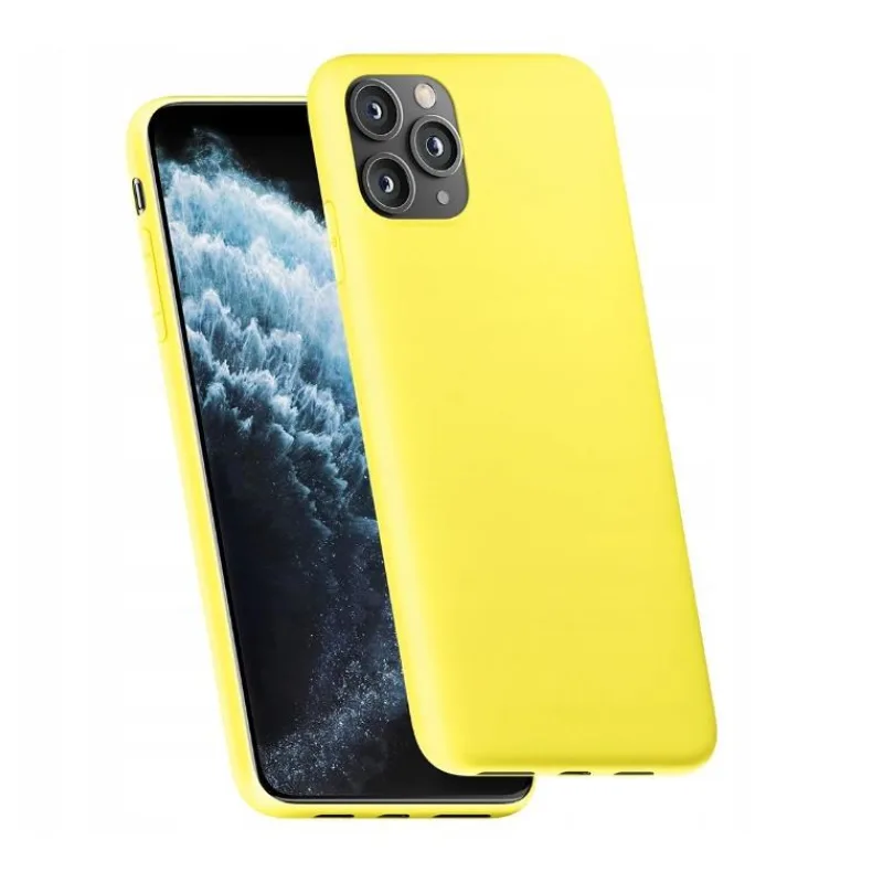 3mk ochranný kryt Matt Case pro Apple iPhone 13, Lime 5903108429023