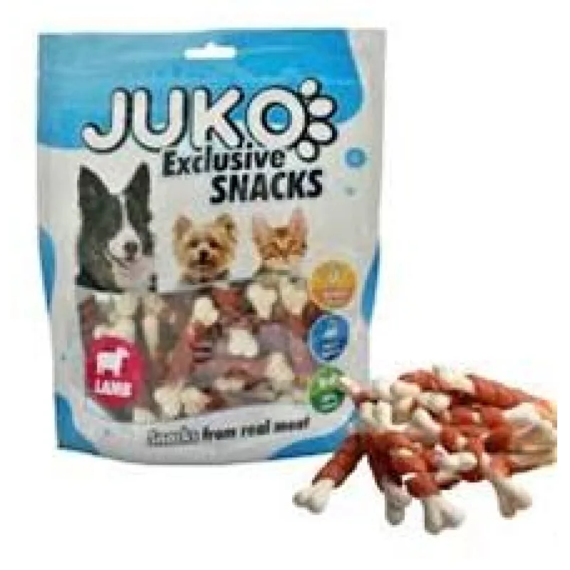 Lamb & White Calcium Bone JUKO Snacks 250g