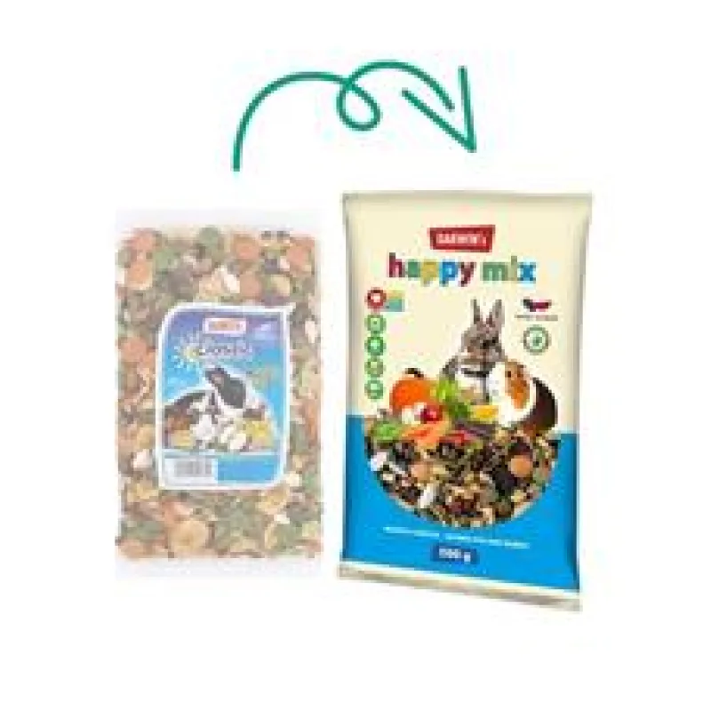 Darwins Happy mix morče a králík 500g