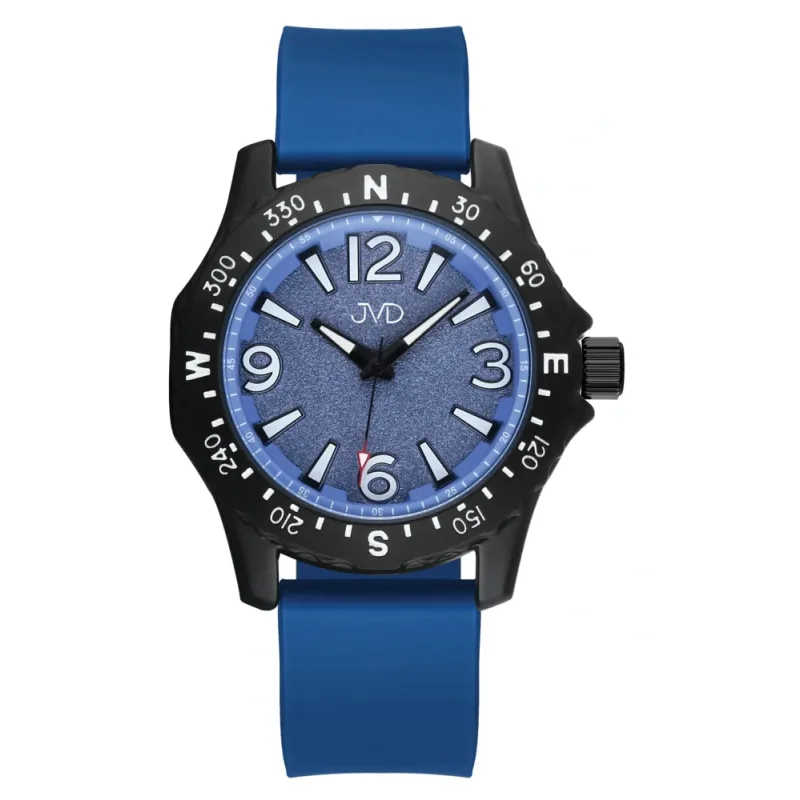 JVD Dětské chlapecké modré sportovní hodinky JVD JZ8004.2