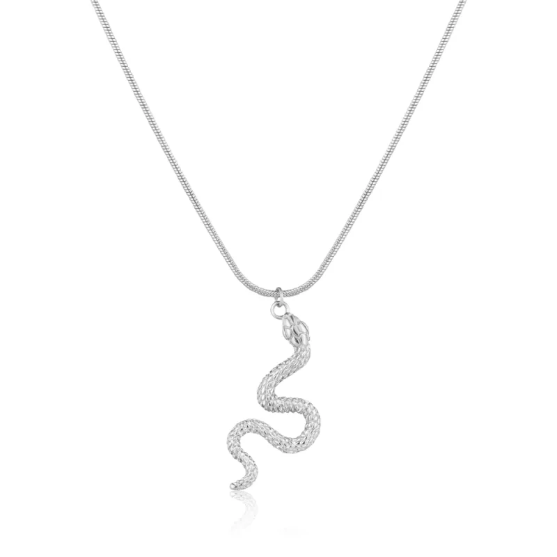 JVD Dámský ocelový náhrdelník had SSSN0094X200045