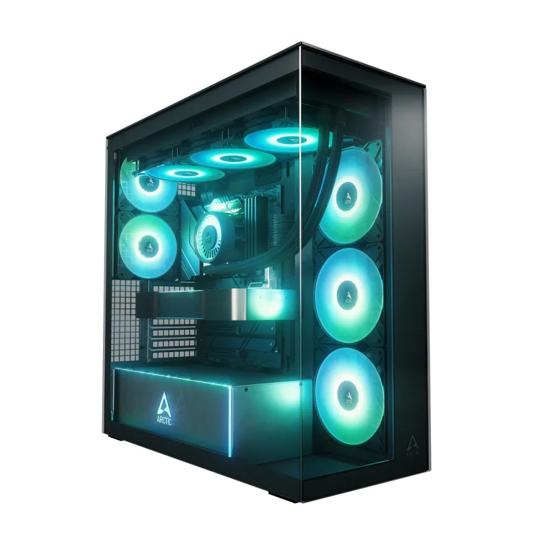 ARCTIC Premium PC Case Xtender Black (Mirror Glass), E-ATX ACPCC00018A