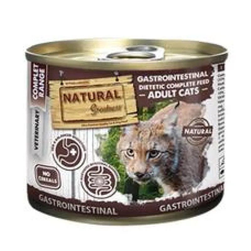 Natural Greatness GASTROINTESTINAL veterinární dieta, konzerva pro kočky 200 g