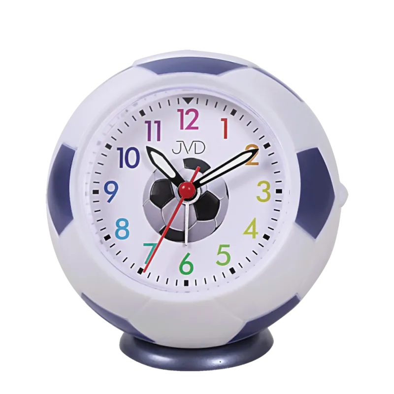 JVD Dětský fotbalový netikající tichý budík JVD SRP9001.2