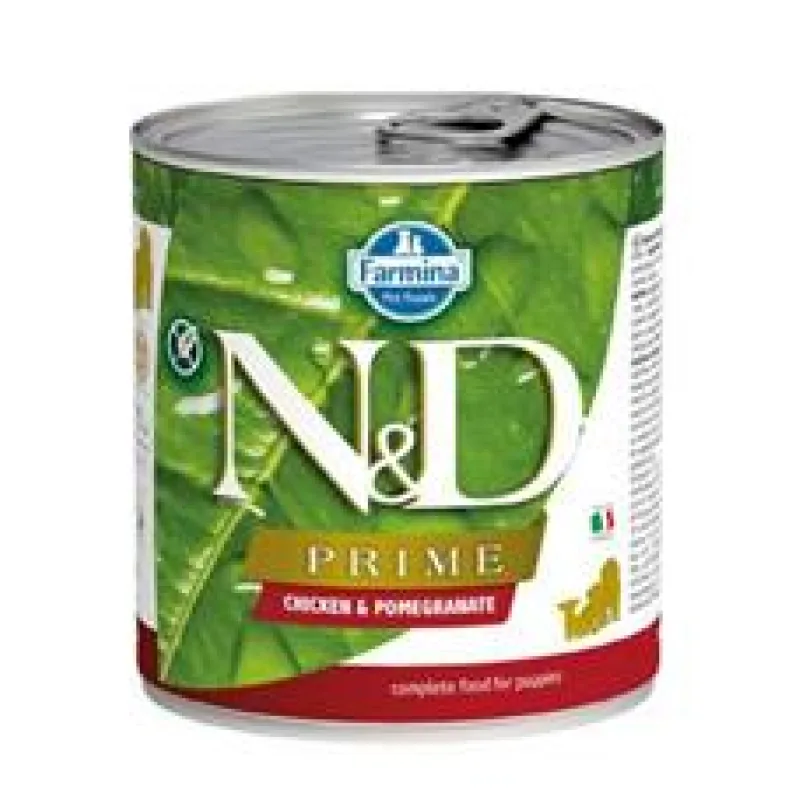 N&D DOG PRIME Puppy Chicken & Pomegranate 285 g + 1 ks ZDARMA