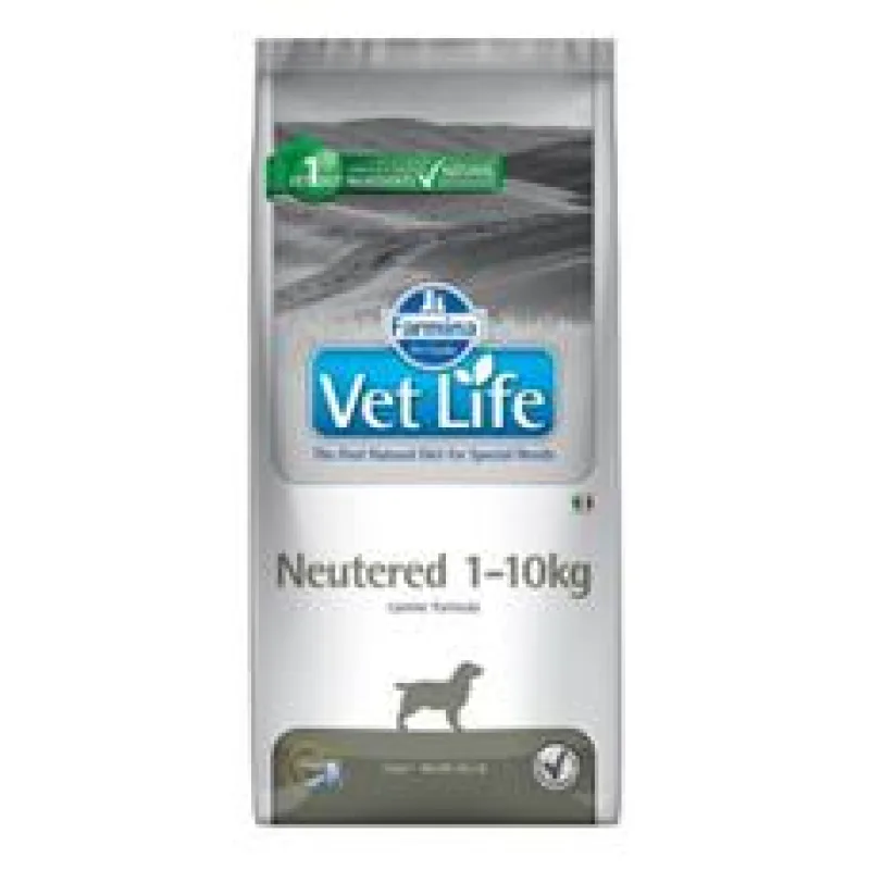 Vet Life Natural DOG Neutered 1-10kg 2 kg