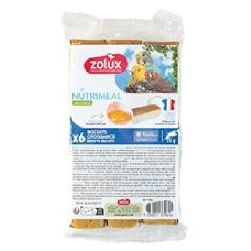 Poch. NUTRIMEAL Cookies exoti domestic 6ks Zolux 6ks