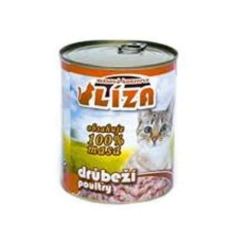 LÍZA Cat drůbeží, konzerva 400g