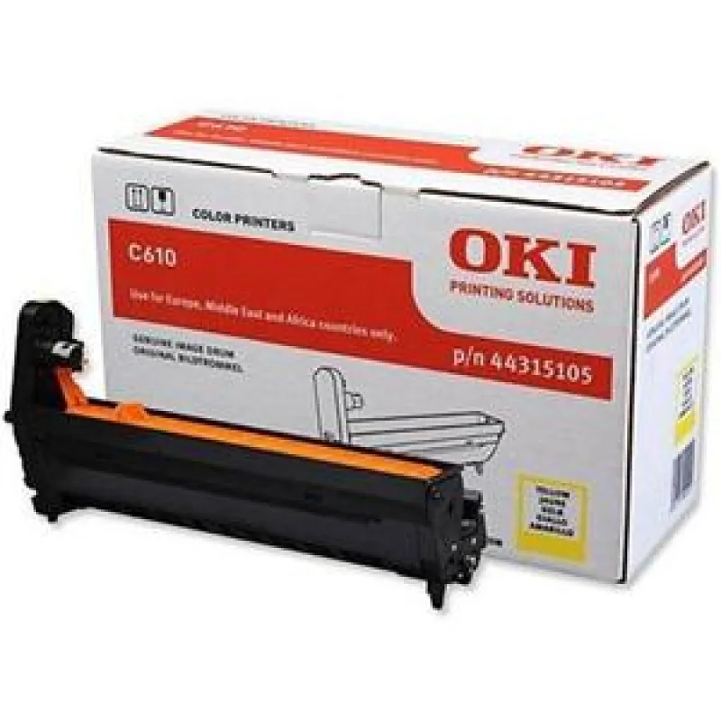 Obraz. valec pre žltý toner do C610 20K 44315105