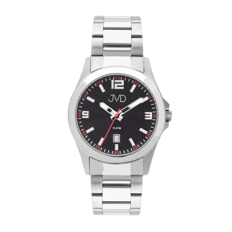 Odolné vodotěsné náramkové pánské hodinky JVD steel J1041.31 - 10ATM