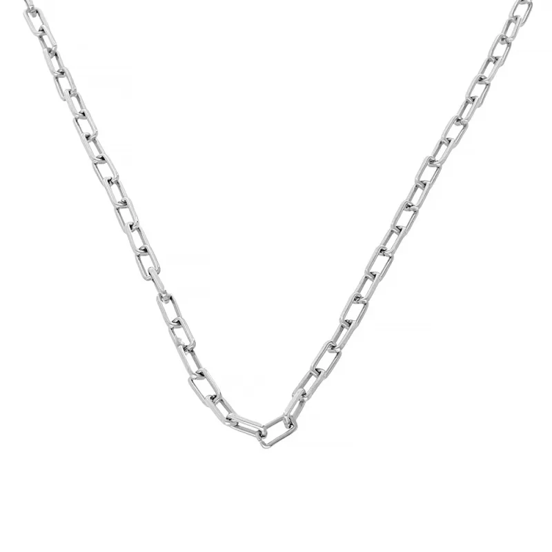 MPM Dámský ocelový nerezový řetízek 5754 - stříbrné barvy SNE.5754.. 45cm