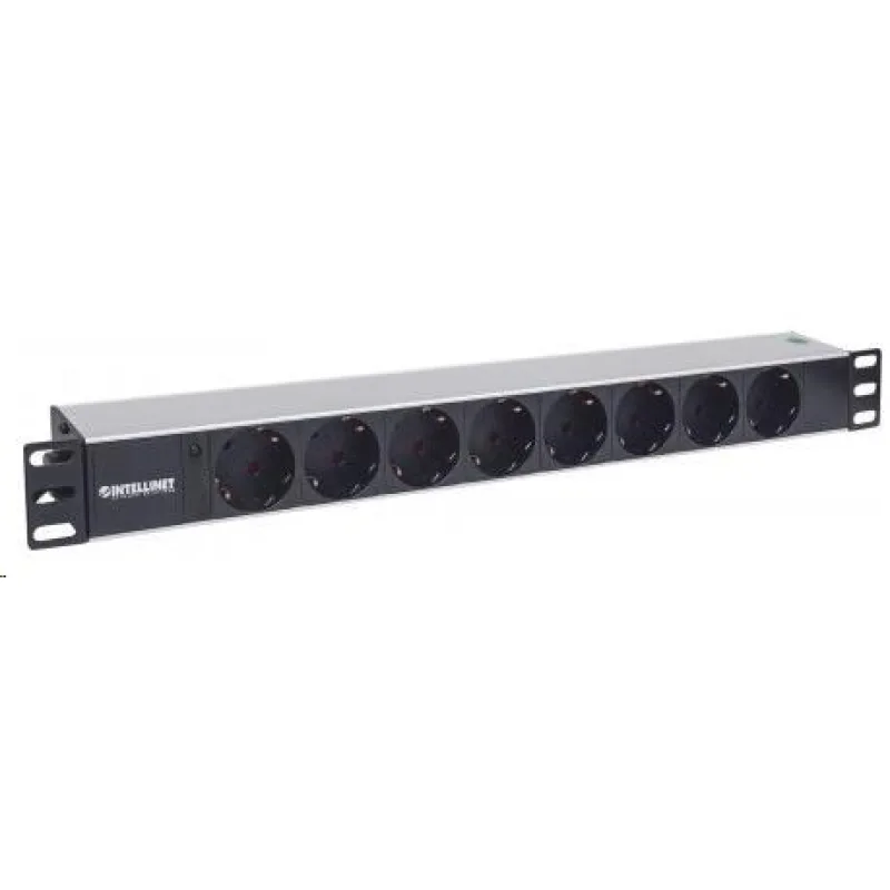 Intellinet 19" 1.5U Rackmount 8-Way Power Strip - nemecký typ, …