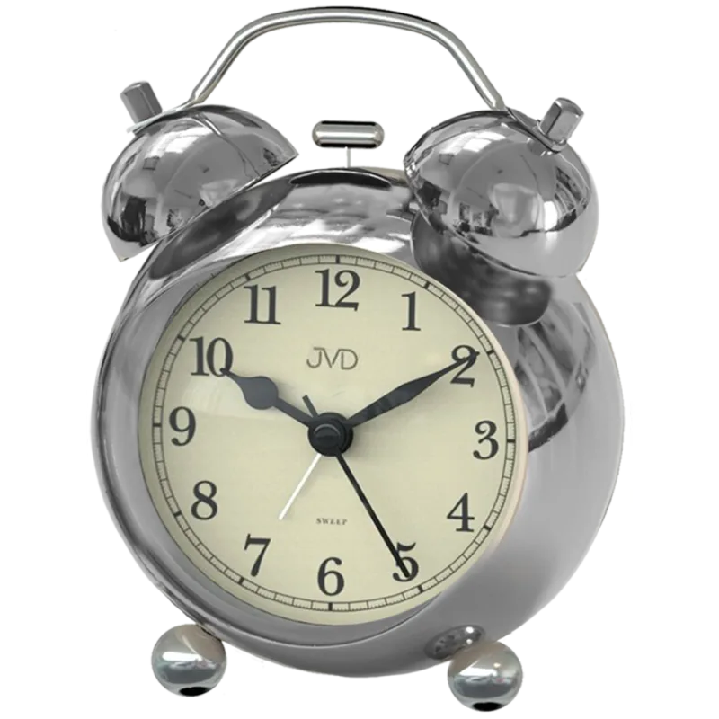 JVD Ručkový netikající sweep analogový budík JVD SRP2810.4