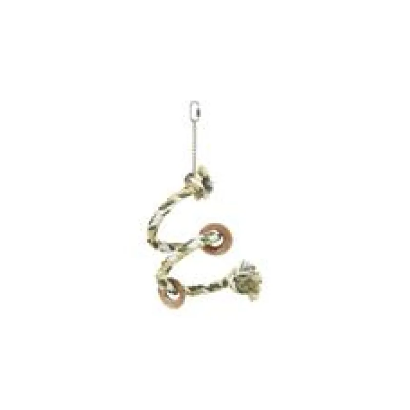 Houpačka bavlněné lano spirála 50 cm 1 ks