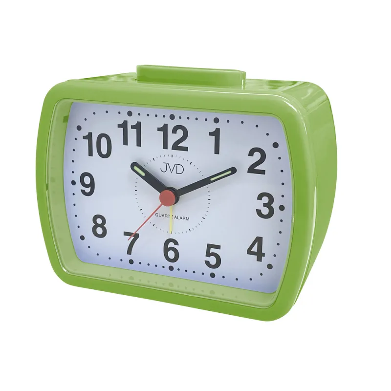 Analogový bateriový budík JVD SR309.5 s mechanickým zvoněním