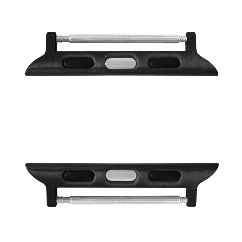 LAVVU Černé konektory pro APPLE WATCH 42-44 mm