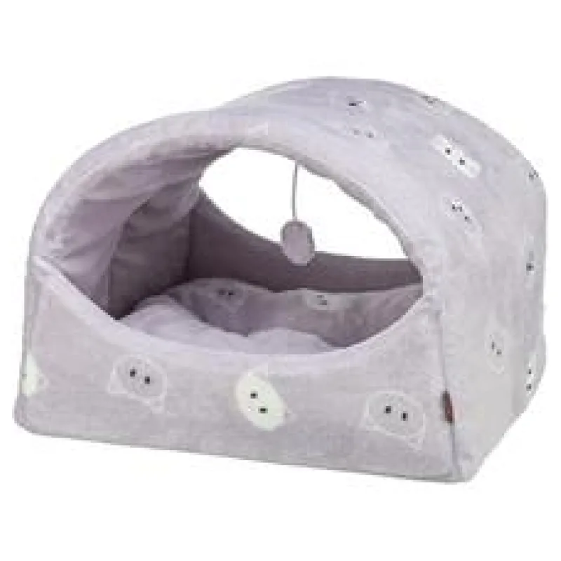 Kukaň MIMI s hračkou, 42 x 35 x 35 cm, lila - LIMITOVANÁ NABÍDKA 1 KS