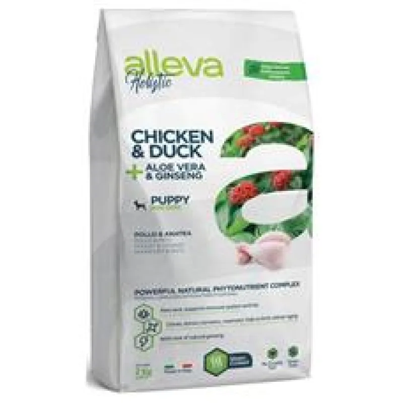 ALLEVA HOLISTIC Dog Dry Puppy/Junior Chicken Mini 800g