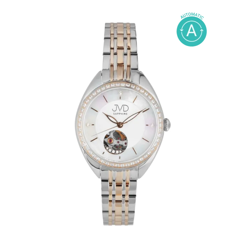 JVD Dámské elegantní šperkové hodinky JVD JG1034.3 - AUTOMATY
