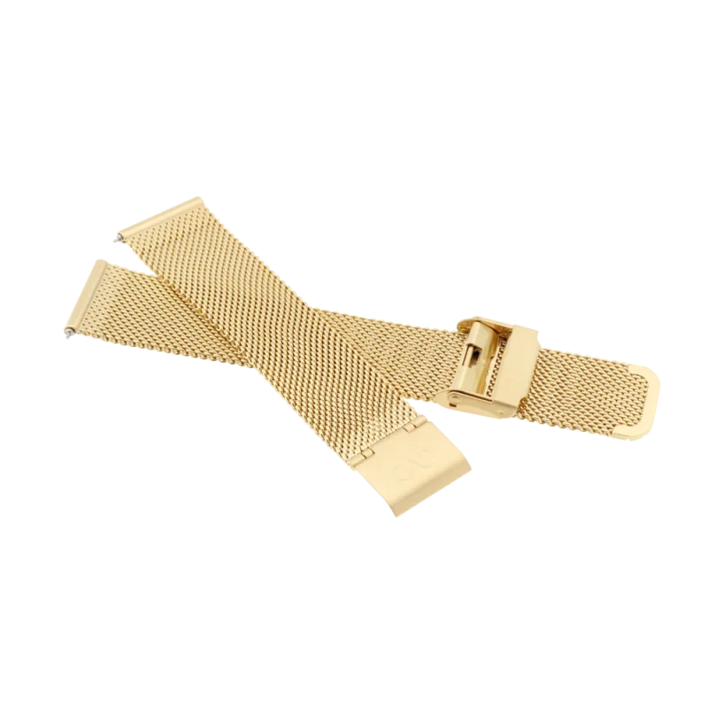 JVD Dámský kovový zlatý řemínek na hodinky JVD Touches RJ-TS-MILAN G