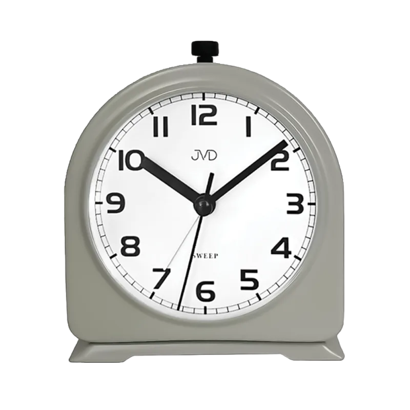 JVD Ručkový netikající kovový budík JVD SRP2221.3