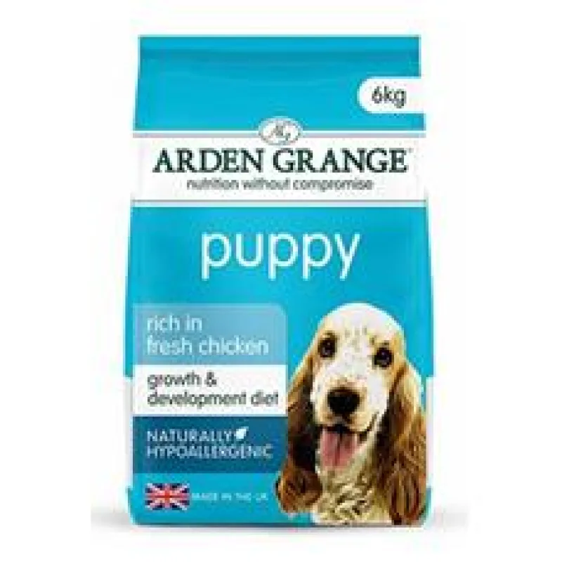 Arden Grange Dog Puppy/Junior rich in fresh Chick. 6kg