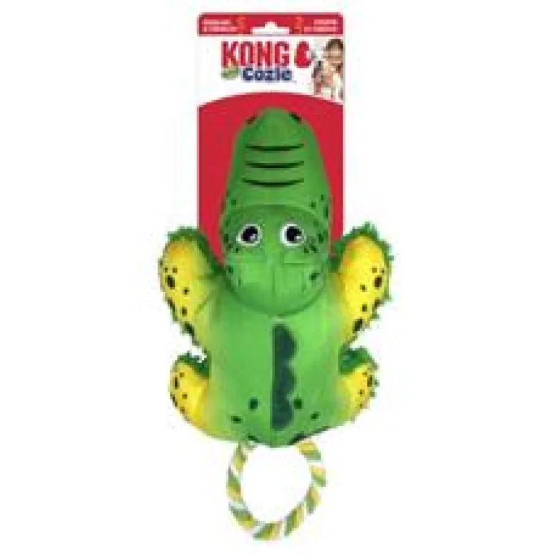 Hračka Cozie Tuggz aligátor KONG M/L M/L