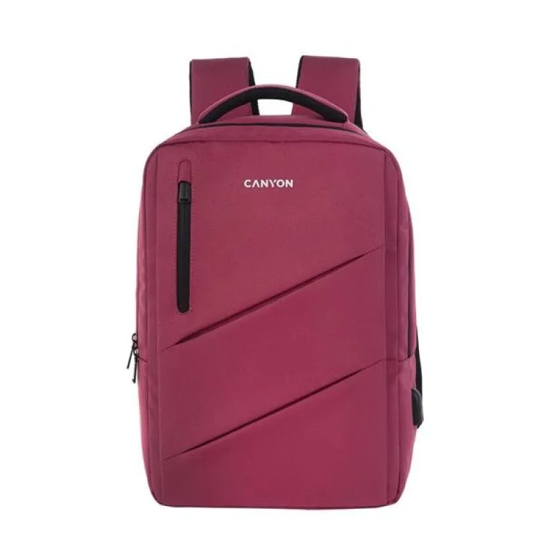 Canyon BPE-5, batoh pre 15,6´´ notebook, 22l, vodeodolný, 7 vreciek, USB…