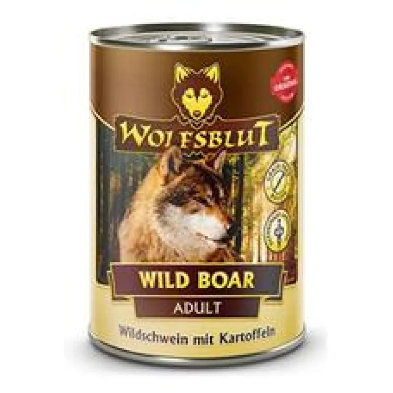 Wolfsblut Dog Adult Wild Boar konz. 395g