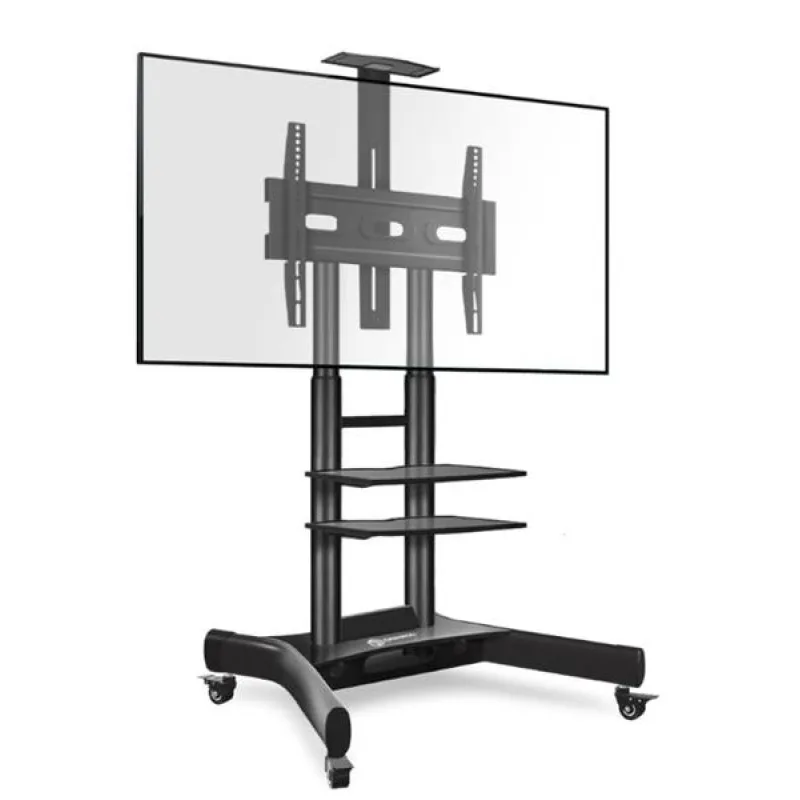 ONKRON TV mobilný stojan pre 40-70", police, výškovo nastaviteľný, čierny…