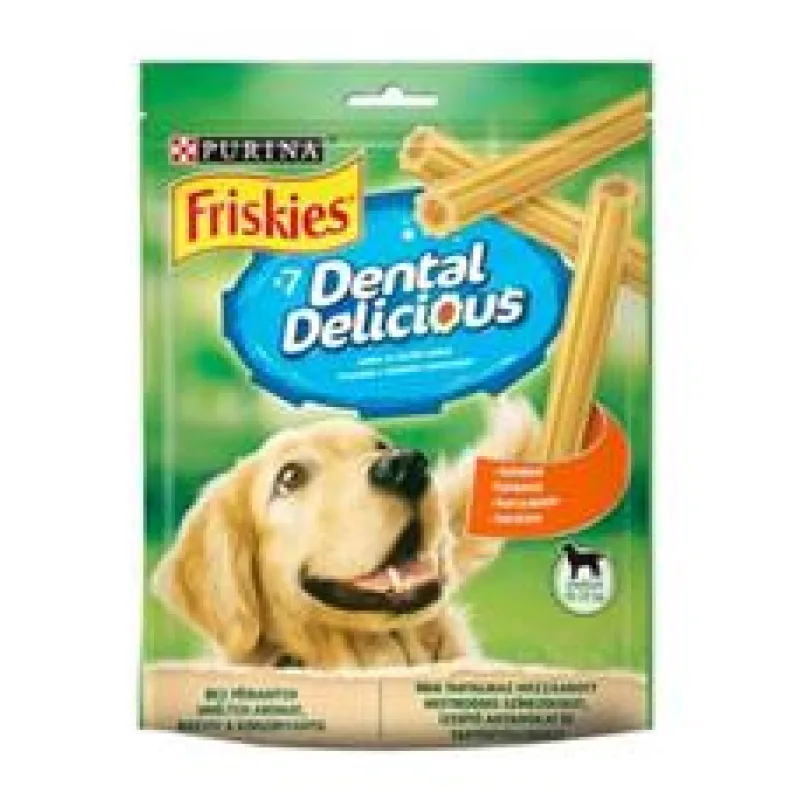 Friskies pochoutka pes DentalDelicious Med.&Large 200g