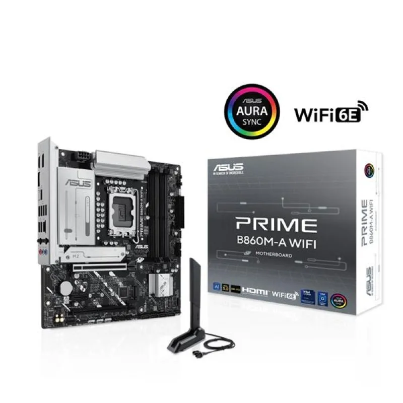 ASUS PRIME B860M-A WIFI soc 1851 DDR5 B860 mATX HDMI DP 90MB1JY0-M0EAY0